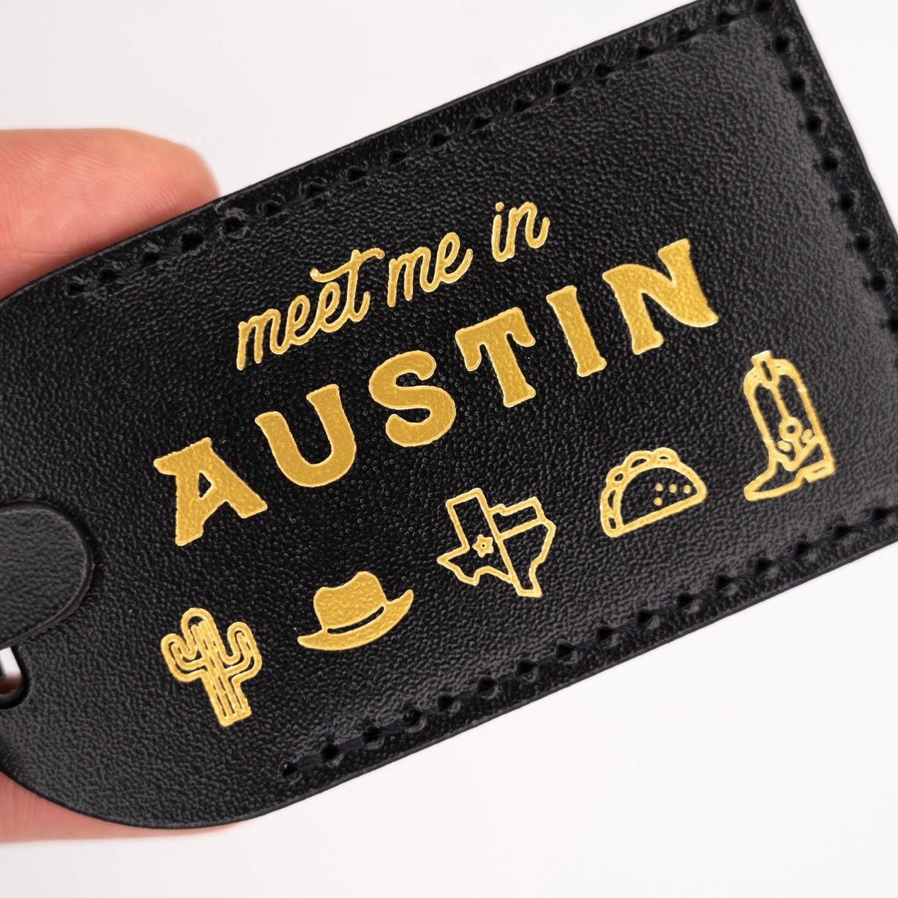 Meet Me in Austin - Luggage Tag