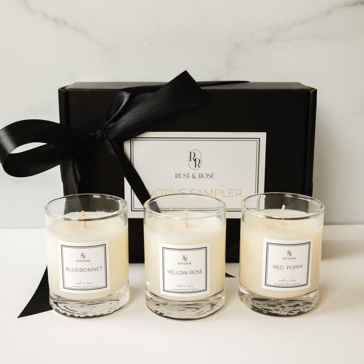 Votive Sampler| Luxury Non-Toxic Coconut-Soy Candle Set