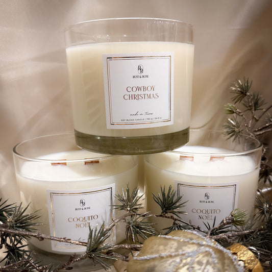 Cowboy Christmas Soy Blend Candle