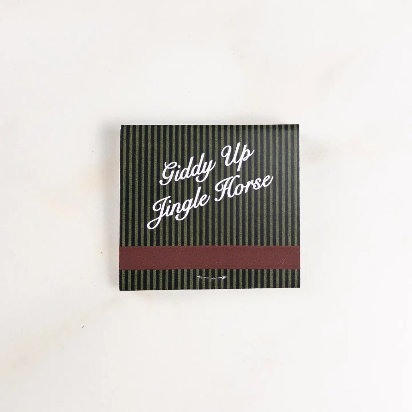 Giddy Up Jingle Horse | Cowboy Santa Matchbooks