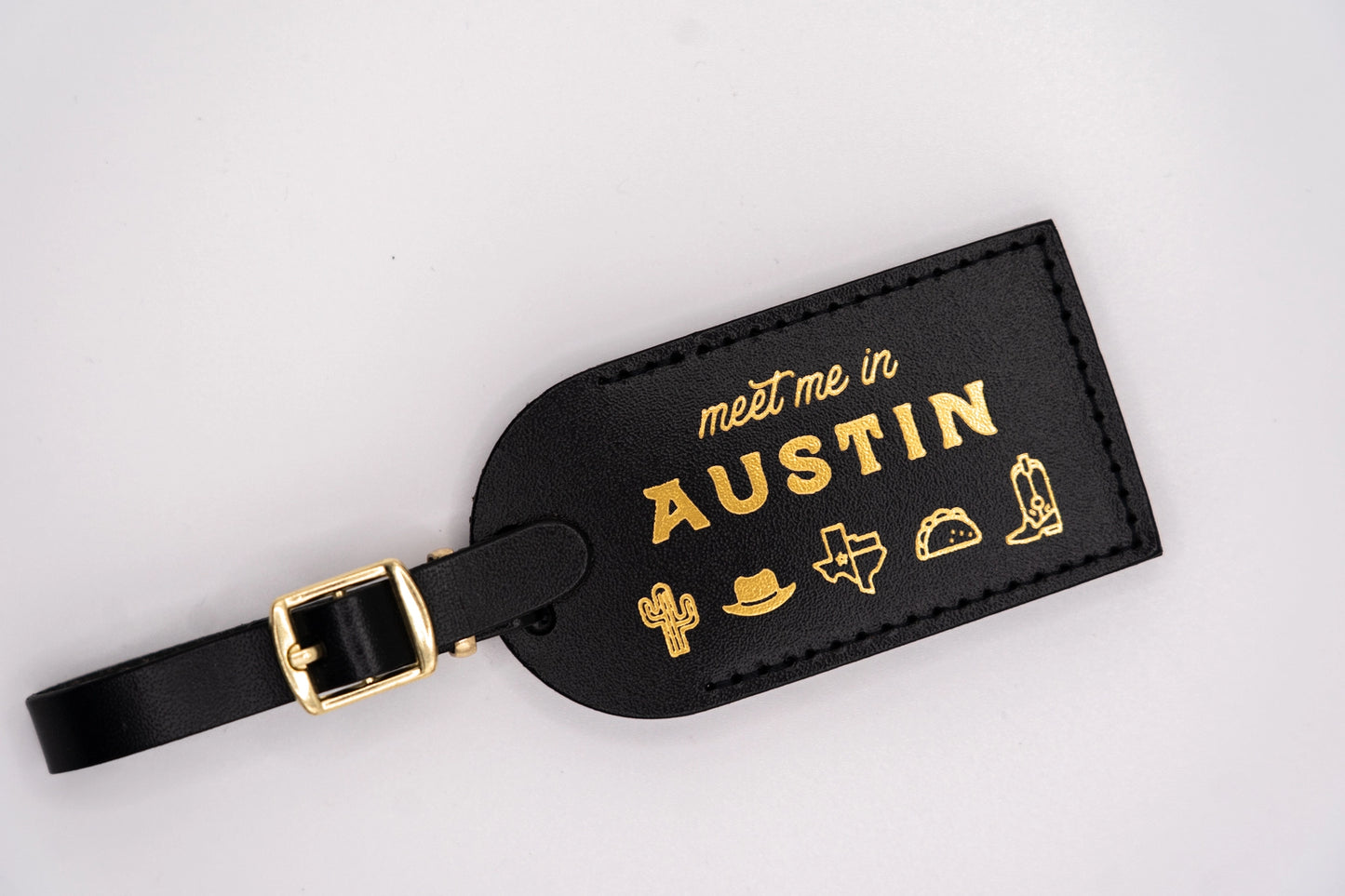 Meet Me in Austin - Luggage Tag