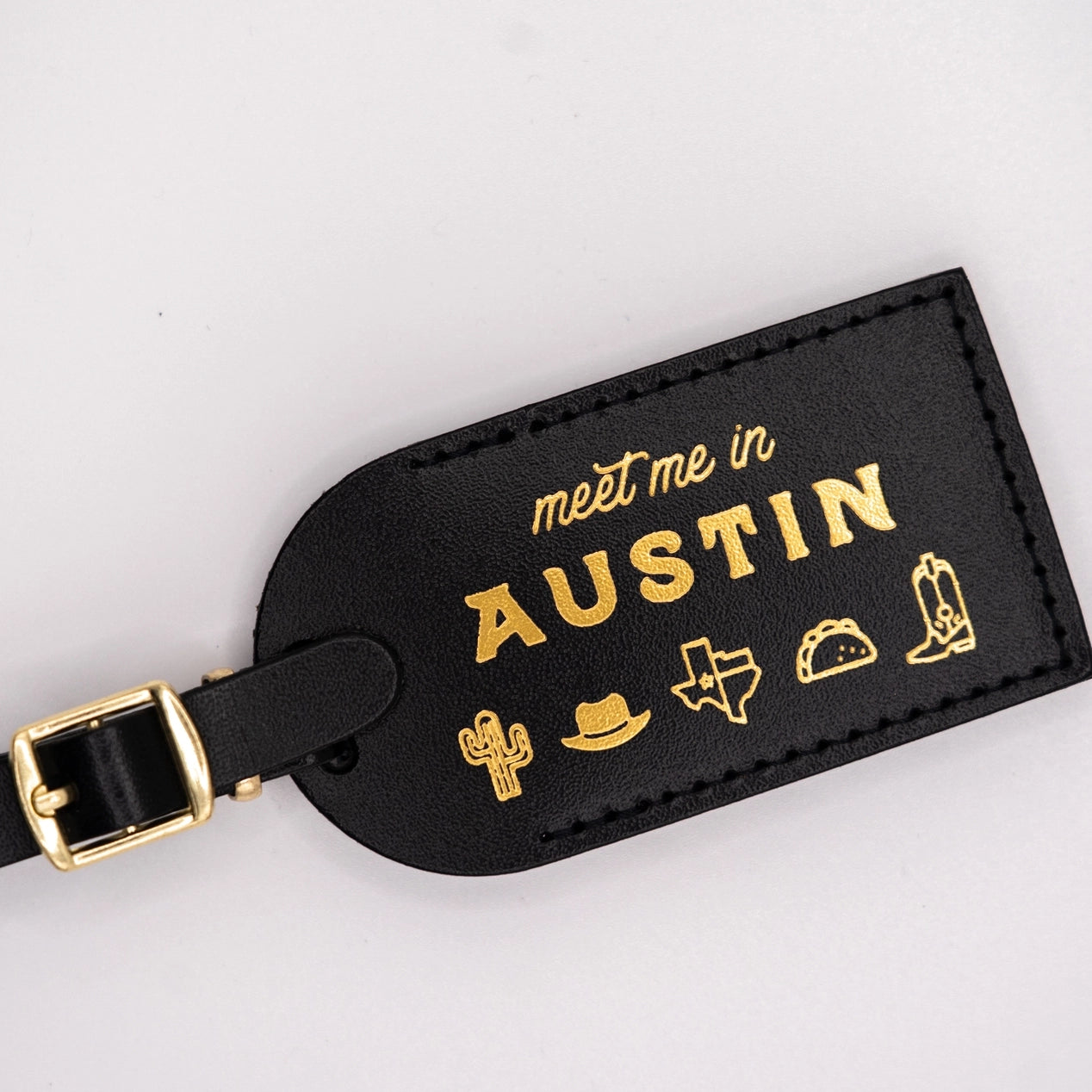 Meet Me in Austin - Luggage Tag