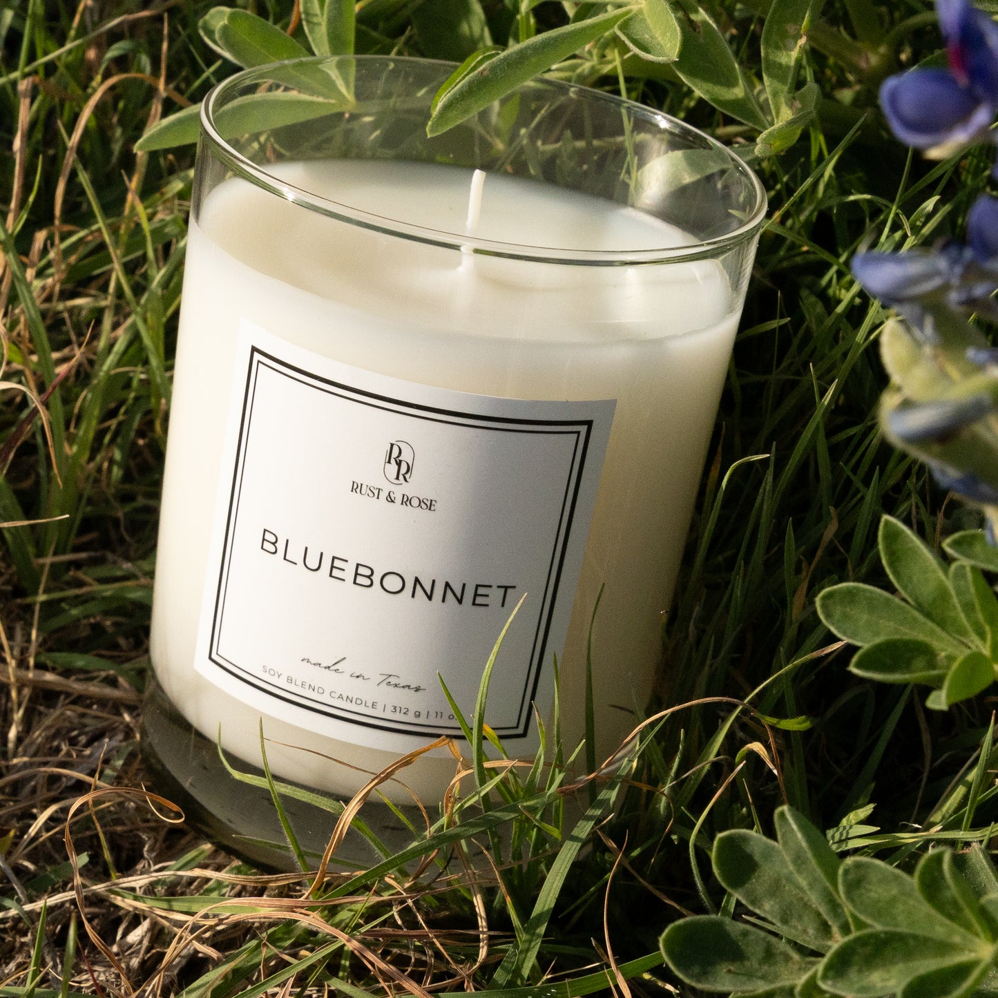 Bluebonnet | Luxury Non-Toxic Coconut-Soy Candle