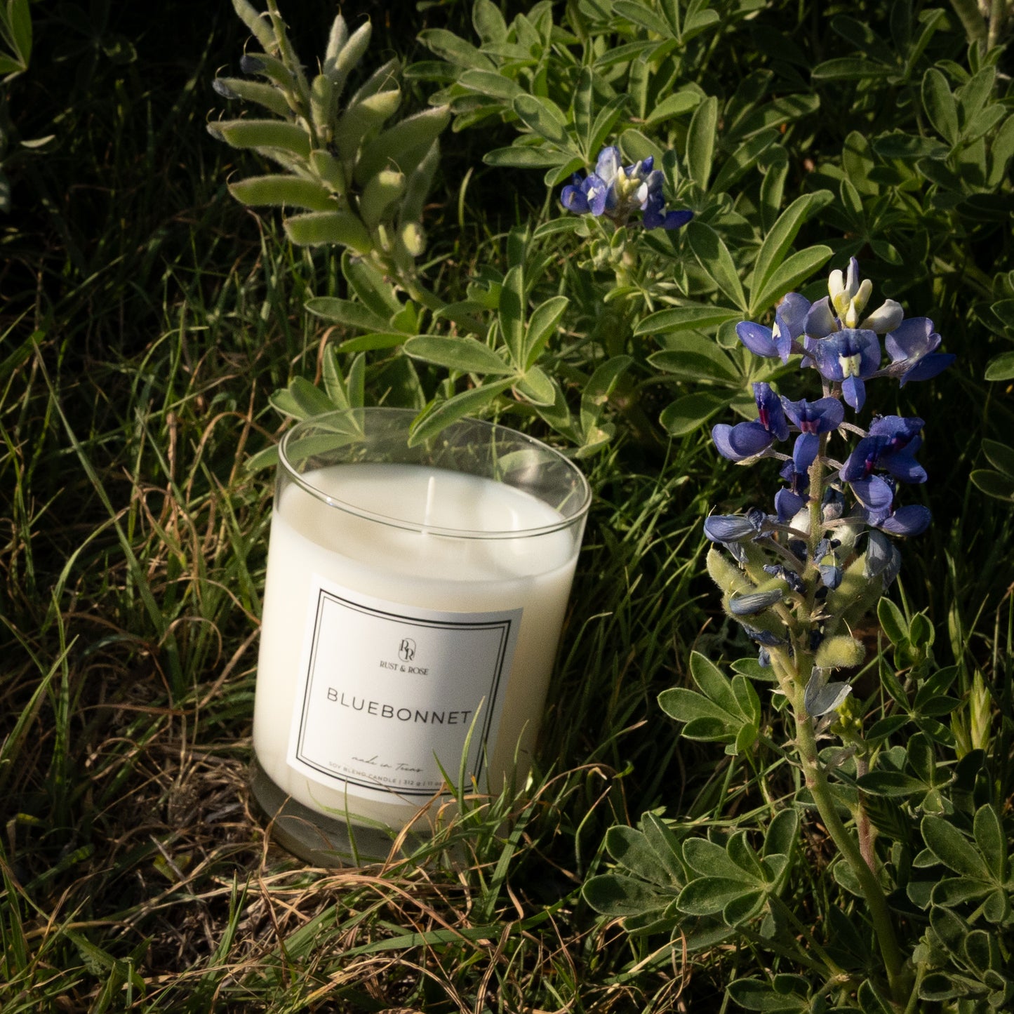 Bluebonnet | Luxury Non-Toxic Coconut-Soy Candle