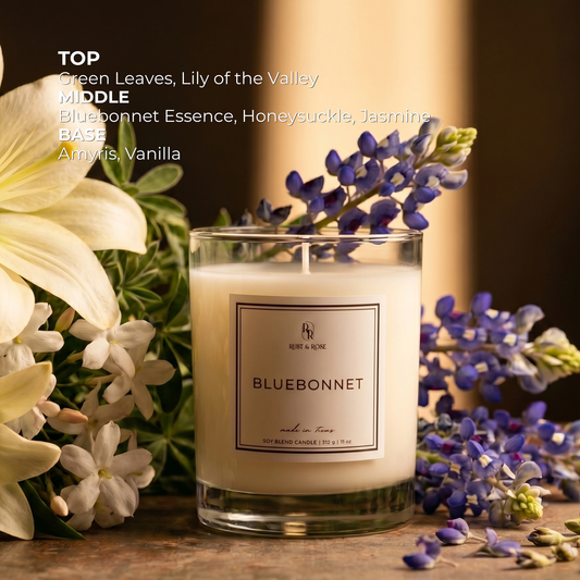 Bluebonnet Candle