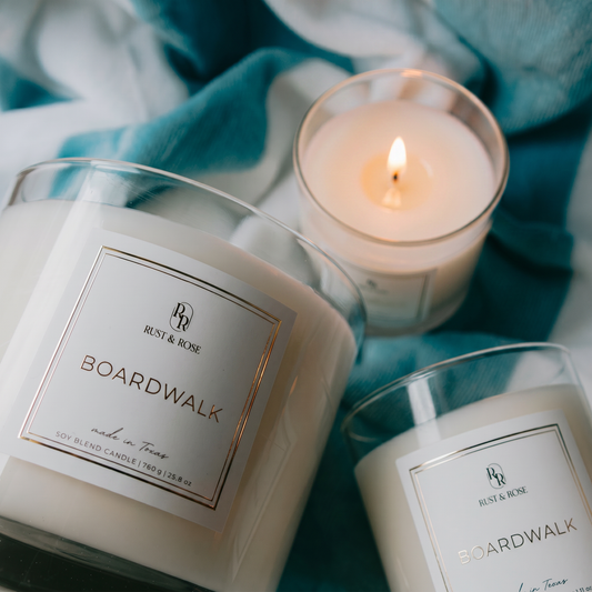 Boardwalk | Luxury Non-Toxic Coconut-Soy Candle