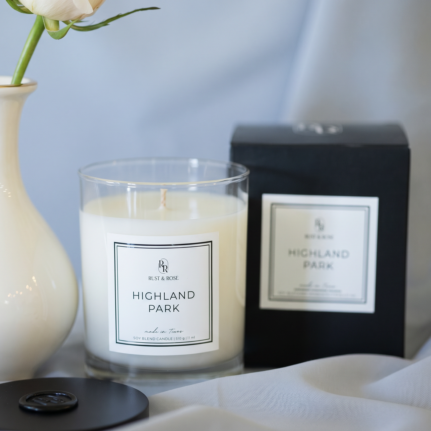 Highland Park | Luxury Non-Toxic Coconut-Soy Candle