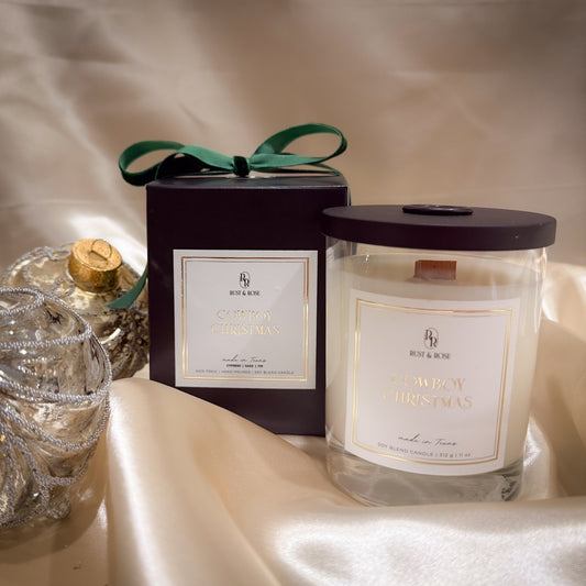 Cowboy Christmas Soy Blend Candle